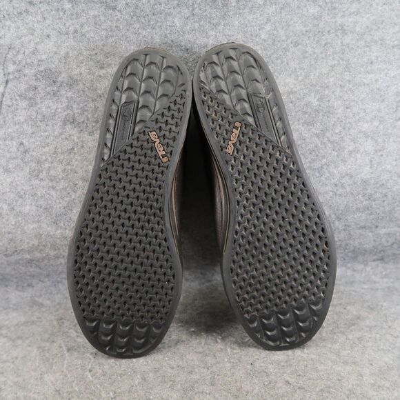 Teva Shoes Mens 11.5 Sneakers Lifestyle Athletic Lace Up Leather Roller Bike Low - Picture 9 of 14